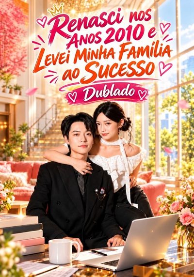 Capa da minisserie Renasci nos Anos 2010 e Levei Minha Família ao Sucesso