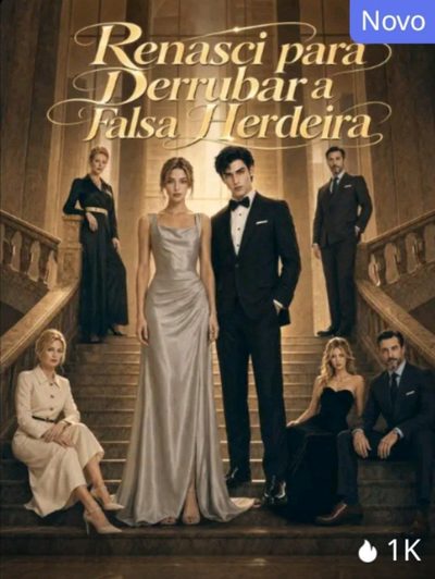 Capa da minisserie Renasci para Derrubar a Falsa Herdeira