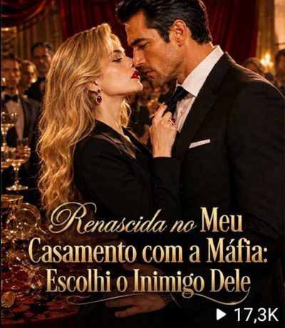 Capa da minisserie Renascida no Meu Casamento com a Máfia: Escolhi o Inimigo Dele