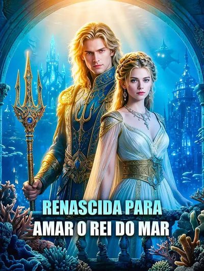 Capa da minisserie Renascida para Amar o Rei do Mar -