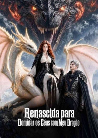 Capa da minisserie Renascida para Dominar os Ceus com Meu Dragão