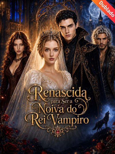Capa da minisserie Renascida para Ser a Noiva do Rei Vampiro -