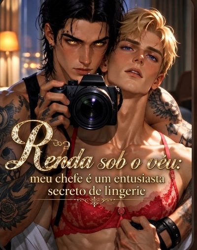 Capa da minisserie Renda sob o Aço Meu Chefe É Meu Entusiasta Secreto de Lingerie