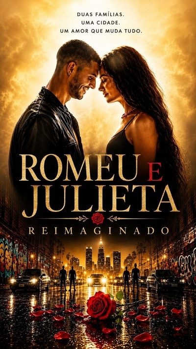Capa da minisserie Romeu e Julieta Reimaginado