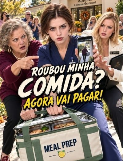 Capa da minisserie Roubou Minha Comida? Agora Vai Pagar!