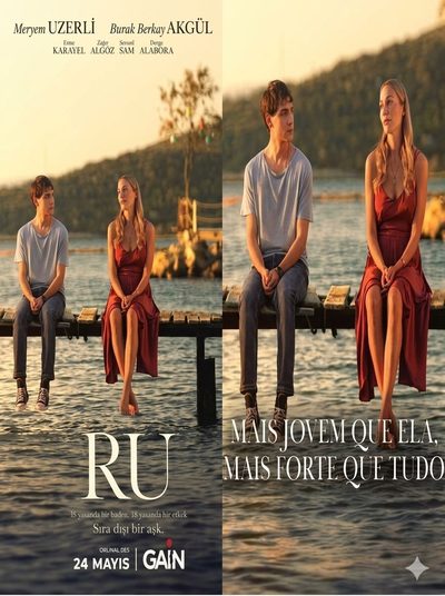 Capa da minisserie Ru - Mais Jovem que Ela Mais Forte que Tudo Mini Drama Turco dublado