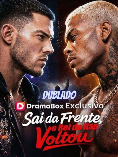 Capa da minisserie Sai da Frente, o Rei do Rap Voltou