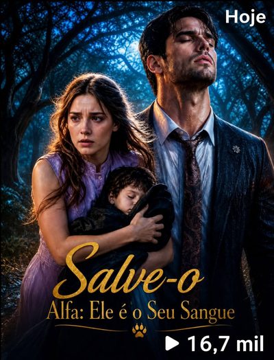 Capa da minisserie Salve-o Alfa, Ele É o Seu Sangue