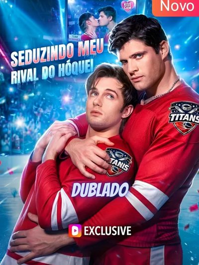 Capa da minisserie Seduzindo Meu Rival do Hóquei