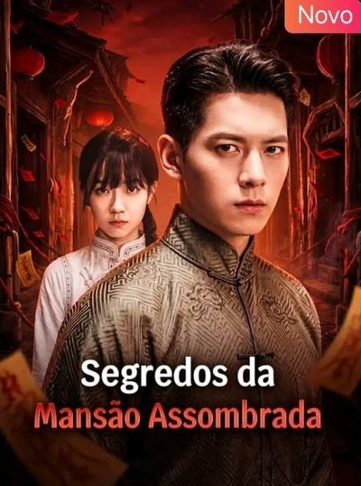 Capa da minisserie Segredos da Mansão Assombrada