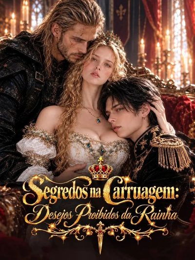 Capa da minisserie Segredos na Carruagem: Desejo Proibidos da Rainha -
