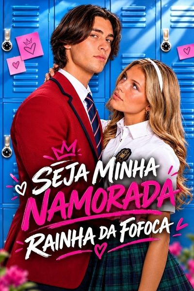 Capa da minisserie Seja Minha Namorada Rainha da Fofoca
