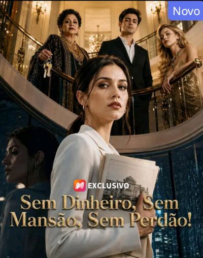 Capa da minisserie Sem Dinheiro, sem Mansão, sem Perdão! -
