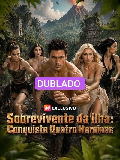 Capa da minisserie Sobrevivente da Ilha Conquiste Quatro Heroínas
