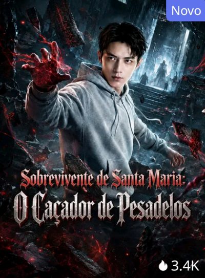 Capa da minisserie Sobrevivente de Santa Maria: o Caçador de Pesadelos dublado