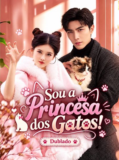 Capa da minisserie Sou a Princesa dos Gatos!
