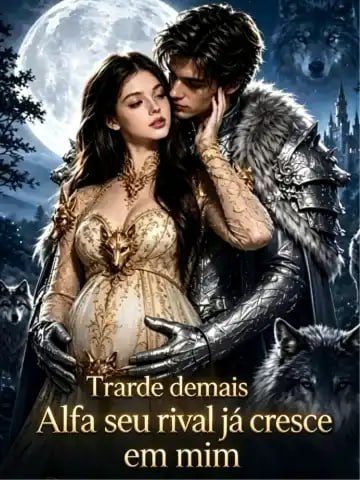 Capa da minisserie Tarde Demais Alfa. Seu Rival Já Cresce em Mim