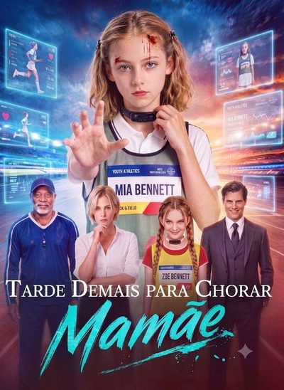 Capa da minisserie Tarde Demais para Chorar Mamãe