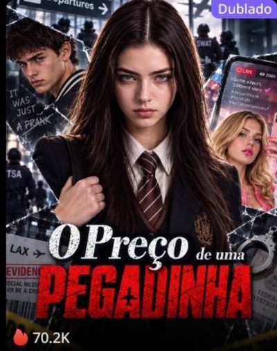 Capa da minisserie Tarde Demais para Se Arrepender o Preço de uma Pegadinha -