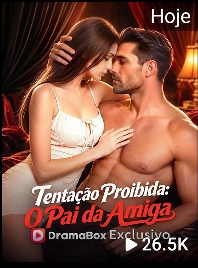 Capa da minisserie Tentação Proibida: o Pai da Amiga