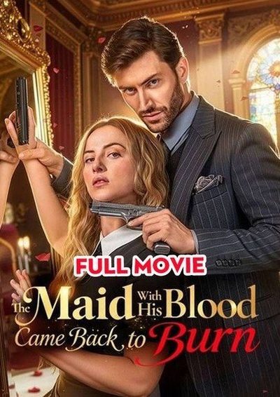 Capa da minisserie The Maid With His Blood Came Back To Burn a Empregada com Seu Sangue Voltou para Queimar