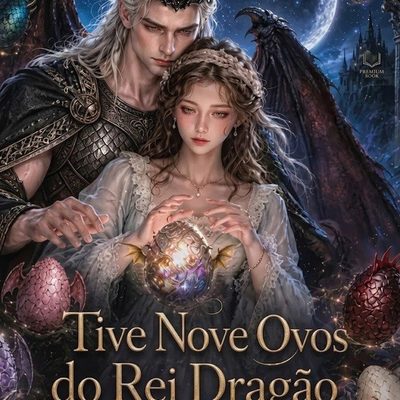 Capa da minisserie Tive Nove Ovos do Rei Dragão