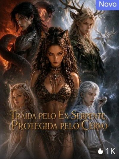 Capa da minisserie Traída Pelo Ex-serpente Protegida Pelo Cervo