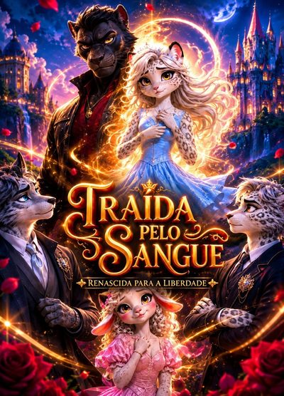 Capa da minisserie Traída Pelo Sangue Renascida para a Liberdade