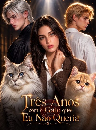 Capa da minisserie Três Anos com o Gato que Eu Não Queria