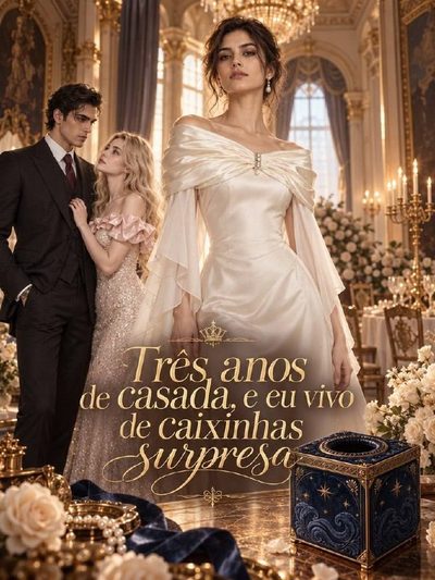 Capa da minisserie Três Anos de Casada, e Eu Vivo de Caixinhas Surpresa