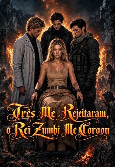 Capa da minisserie Três Me Rejeitaram,o Rei Zumbi Me Coroou