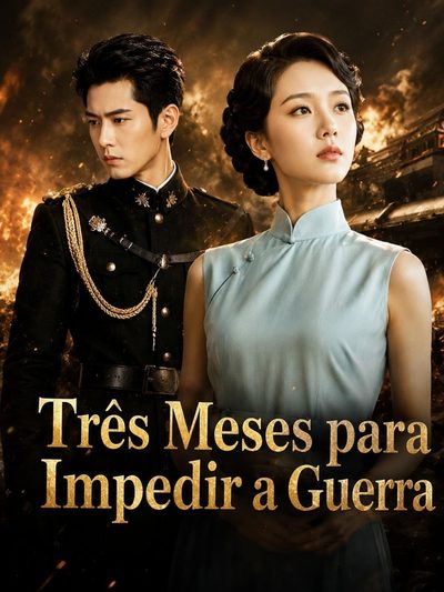 Capa da minisserie Três Meses para Impedir a Guerra