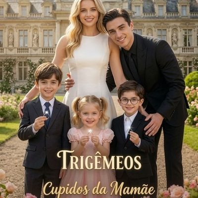 Capa da minisserie Trigêmeos Cupidos da Mamãe