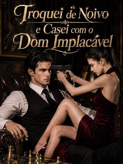Capa da minisserie Troquei de Noivo e Casei com o Dom Implacável -