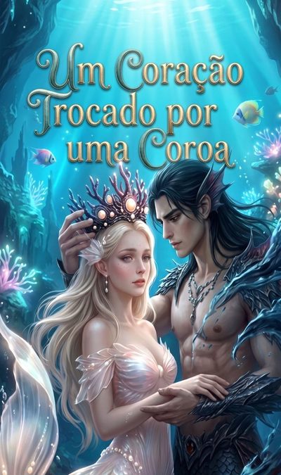 Capa da minisserie Um Coração Trocado por uma Coroa