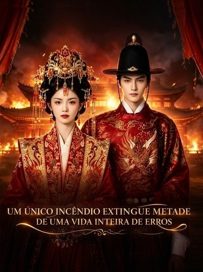 Capa da minisserie Um Único Incêndio Extingue Metade de uma Vida Inteira de Erros