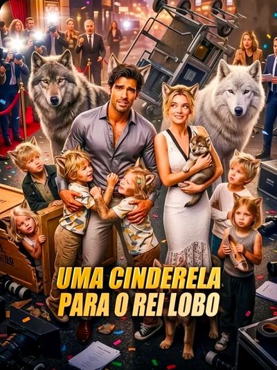 Capa da minisserie Uma Cinderela para o Rei Lobo