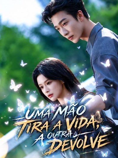 Capa da minisserie Uma Mão Tira a Vida a Outra Devolve