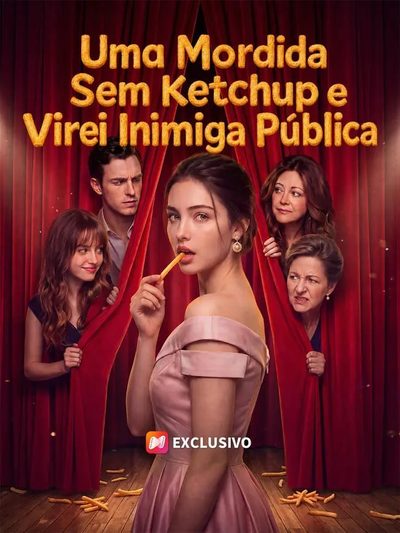 Capa da minisserie Uma Mordida sem Ketchup e Virei Inimiga Pública