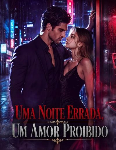 Capa da minisserie Uma Noite Errada, Um Amor Proibido