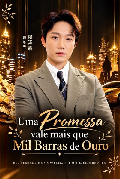 Capa da minisserie Uma Promessa Vale Mais que Mil Barras de Ouro