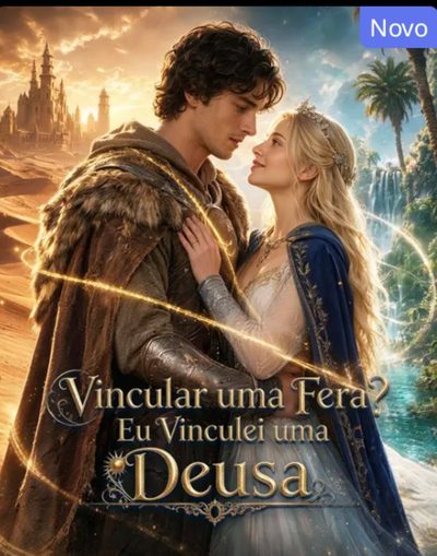 Capa da minisserie Vincular uma Fera ? Eu Vinculei uma Deusa