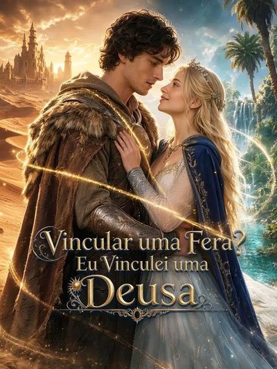 Capa da minisserie Vincular uma Fera? Eu Vinculei uma Deusa -