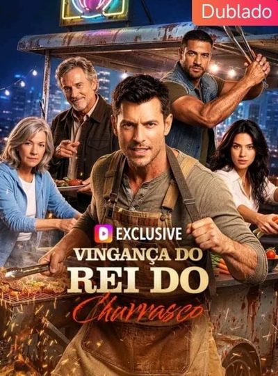 Capa da minisserie Vingança do Rei do Churrasco