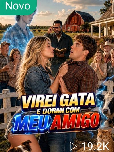 Capa da minisserie Virei Gata e Dormi com Meu Amigo