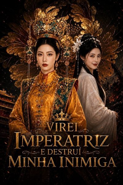Capa da minisserie Virei Imperatriz e Destruí Minha Inimiga