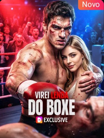 Capa da minisserie Virei Lenda do Boxe