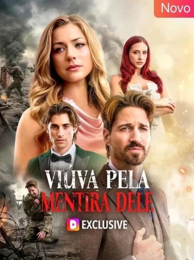 Capa da minisserie Viúva Pela Mentira Dele