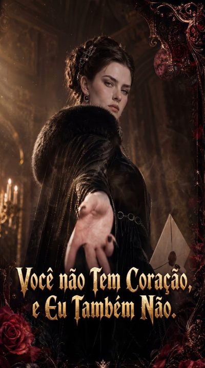 Capa da minisserie Você Não Tem Coração, e Eu Também Não