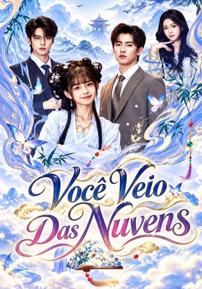 Capa da minisserie Você Veio das Nuvens